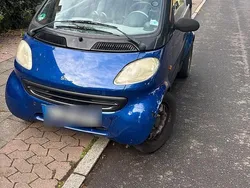 Blau Gebraucht 2001 Smart ForTwo Coupé Kleinwagen | 350 € (Superpreis)