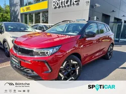 Lackierung bright red/metallic klarlack Gebraucht 2024 Opel Grandland X GSe SUV | 34.780 € (Fairer Preis)