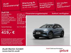 Geysirblau metallic Gebraucht 2025 Audi Q4 e-tron Ambiente SUV | 47.300 €