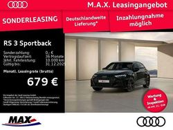 Schwarz Neu 2025 Audi RS3 Sportback Sport Kleinwagen | 61.880 €