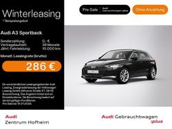 Mythosschwarz metallic Gebraucht 2025 Audi A3 Advanced Plus Limousine | 31.980 € (Superpreis)