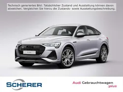 Florettsilber metallic Gebraucht 2022 Audi e-tron S-Line SUV | 36.900 € (Etwas zu teuer)
