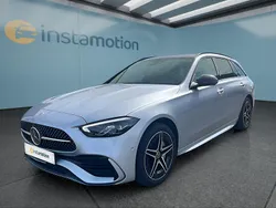 Grau Gebraucht 2022 Mercedes C300e Kombi | 42.199 € (Teuer)
