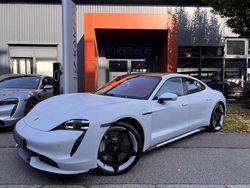 Weiß Gebraucht 2022 Porsche Taycan Turbo Limousine | 94.500 € (Fairer Preis)