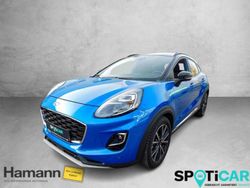 Dynamicblau metallic (metallic) Gebraucht 2021 Ford Puma Titanium Limousine | 18.790 € (Guter Preis)