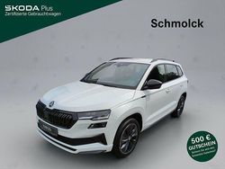 Moonweiß perleffekt met. Gebraucht 2024 Skoda Karoq SportLine SUV | 37.490 € (Etwas zu teuer)