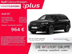 Mythosschwarz metallic Gebraucht 2024 Audi Q7 S-Line SUV | 84.975 € (Etwas zu teuer)
