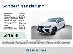 Bila weiss Gebraucht 2023 Cupra Ateca VZ SUV | 32.880 € (Guter Preis)