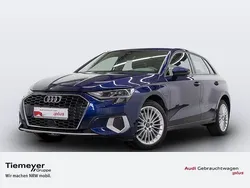 Blau Gebraucht 2022 Audi A3 Sportback e-tron Advanced Limousine | 22.960 € (Guter Preis)
