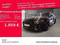 Mythosschwarz metallic Gebraucht 2025 Audi RS6 Performance Kombi | 145.950 €