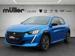 Blau Gebraucht 2020 Peugeot e-208 GT Kleinwagen | 16.610 € (Fairer Preis)