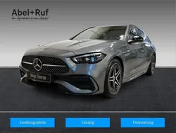 Lack selenitgrau (metallic) Gebraucht 2024 Mercedes C220 AMG Kombi | 41.979 € (Fairer Preis)