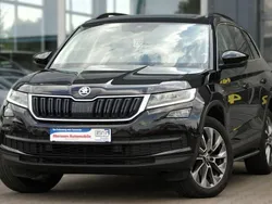 Black magic pearlescent Gebraucht 2021 Skoda Kodiaq Drive SUV | 26.900 €