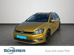 Kurkumagelb metallic Gebraucht 2018 VW Golf VII Comfortline Kombi | 15.960 € (Fairer Preis)