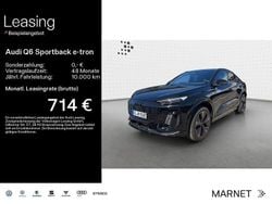 Mythosschwarz metallic Gebraucht 2025 Audi Q6 Sportback e-tron Ambiente SUV | 74.999 € (Superpreis)