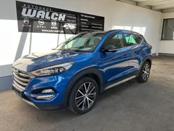 Blau Gebraucht 2018 Hyundai Tucson Trend SUV | 17.950 € (Fairer Preis)
