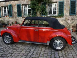 Rot Gebraucht 1972 VW Käfer Cabrio | 35.000 €