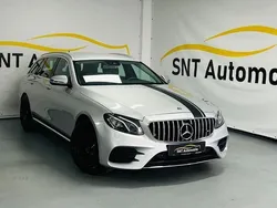 Silber Gebraucht 2018 Mercedes E220 AMG Kombi | 28.990 € (Guter Preis)