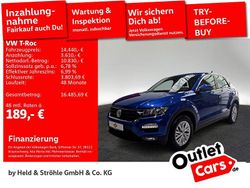 Blau Gebraucht 2018 VW T-Roc SUV | 14.440 € (Guter Preis)