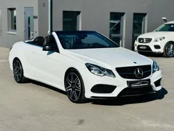Weiß Gebraucht 2016 Mercedes E250 AMG line Cabrio | 28.990 € (Etwas zu teuer)