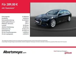 Mythosschwarz metallic Gebraucht 2021 Audi A6 Ambiente Kombi | 32.980 € (Superpreis)