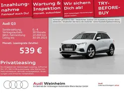 Weiß Gebraucht 2025 Audi Q3 Advanced Plus SUV | 38.991 € (Fairer Preis)