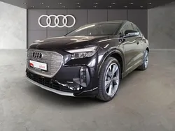 Mythosschwarz metallic Gebraucht 2023 Audi Q4 Sportback e-tron Advanced SUV | 29.850 € (Guter Preis)