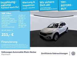 Pure white Gebraucht 2022 VW T-Roc Life SUV | 24.491 € (Guter Preis)