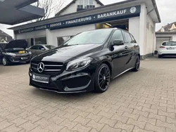Schwarz Gebraucht 2015 Mercedes B220 AMG line Van / Kleinbus | 16.990 € (Fairer Preis)