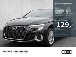 Mythosschwarz metallic Neu 2025 Audi A3 Sportback Advanced Plus Limousine | 32.480 € (Superpreis)