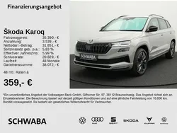 Grau Gebraucht 2024 Skoda Karoq SportLine SUV | 35.390 € (Guter Preis)