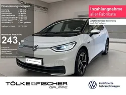 Gletscherweiß (metallic) Gebraucht 2021 VW ID.3 Pro Kleinwagen | 22.719 € (Fairer Preis)