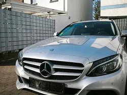 Silber Gebraucht 2015 Mercedes C220 AMG line Kombi | 16.000 € (Fairer Preis)
