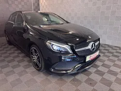 Schwarz Gebraucht 2015 Mercedes A180 AMG line Limousine | 16.880 € (Etwas zu teuer)