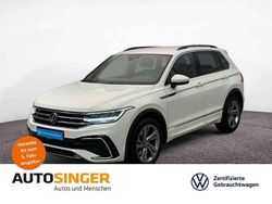 Pure white Gebraucht 2024 VW Tiguan R-line SUV | 43.430 € (Etwas zu teuer)