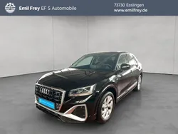 Mythosschwarz metallic Gebraucht 2023 Audi Q2 S-Line SUV | 26.590 € (Superpreis)