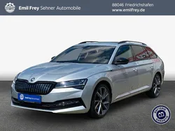 Silber Gebraucht 2022 Skoda Superb SportLine Kombi | 24.790 € (Guter Preis)