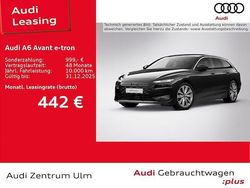 Schwarz Gebraucht 2025 Audi A6 e-tron Performance Kombi | 54.930 €