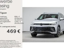 Silber Neu 2025 VW Tiguan R-line SUV | 61.580 € (Teuer)
