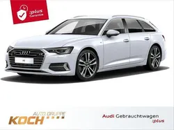 Gletscherweiß metallic Gebraucht 2022 Audi A6 Ambiente Kombi | 46.890 € (Etwas zu teuer)
