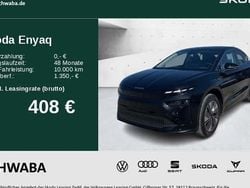 Schwarz Neu 2025 Skoda Enyaq iV SUV | 41.460 € (Guter Preis)