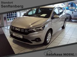 Silber schwarz Gebraucht 2024 Dacia Sandero Expression Kleinwagen | 17.150 € (Guter Preis)