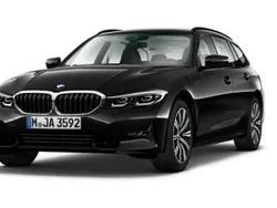 Saphirschwarz (schwarz) Gebraucht 2022 BMW 320 Shadowline Kombi | 26.990 € (Superpreis)