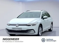 Pure white Gebraucht 2022 VW Golf VIII Life Kombi | 23.590 € (Fairer Preis)