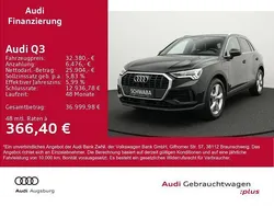 Mythosschwarz metallic Gebraucht 2022 Audi Q3 Sport SUV | 32.380 € (Fairer Preis)