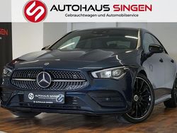 Denimblau (metallic) Gebraucht 2020 Mercedes CLA220 AMG Limousine | 34.990 € (Etwas zu teuer)