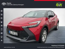 Karminarot metallic / dach sc Gebraucht 2024 Toyota C-HR Team SUV | 37.490 € (Teuer)