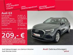 Nanograu metallic Gebraucht 2022 Audi Q3 Performance SUV | 24.897 € (Superpreis)