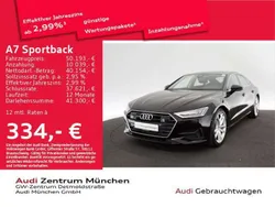 Brillantschwarz Gebraucht 2023 Audi A7 Kleinwagen | 49.594 € (Guter Preis)
