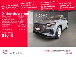 Kieselgrau Gebraucht 2023 Audi Q4 Sportback e-tron Comfort SUV | 24.750 € (Superpreis)